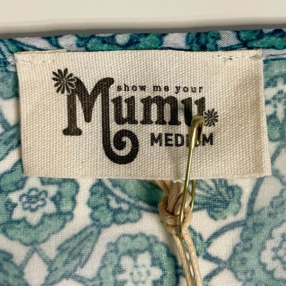 SHOW ME YOUR MUMU Chappell Top Lace Bell Sleeve Cropped Size Medium - Picture 9 of 9